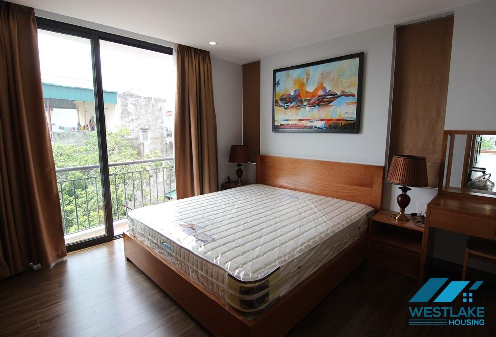 Lake view two bedrooms apartment for rent in Tay Ho, Ha Noi