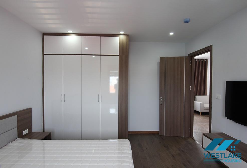 Big terace with Water Park view apartment for rent in Tay Ho, HaNoi.