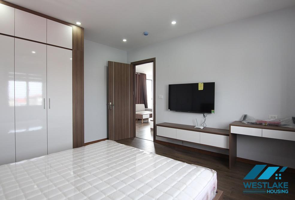 Big terace with Water Park view apartment for rent in Tay Ho, HaNoi.