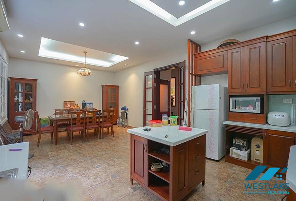 A cozy four-bedroom house with a lovely garden in Tay Ho district, HaNoi