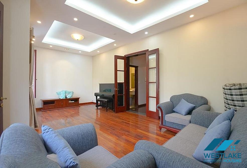 A cozy four-bedroom house with a lovely garden in Tay Ho district, HaNoi