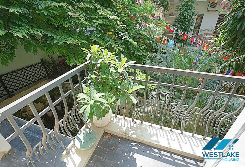 A cozy four-bedroom house with a lovely garden in Tay Ho district, HaNoi