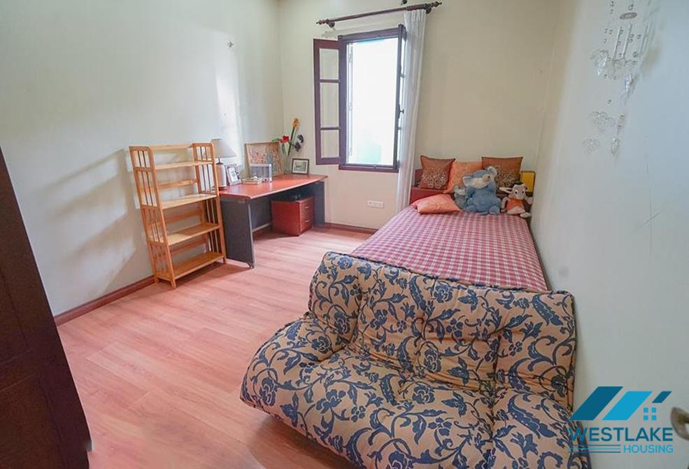 A cozy four-bedroom house with a lovely garden in Tay Ho district, HaNoi