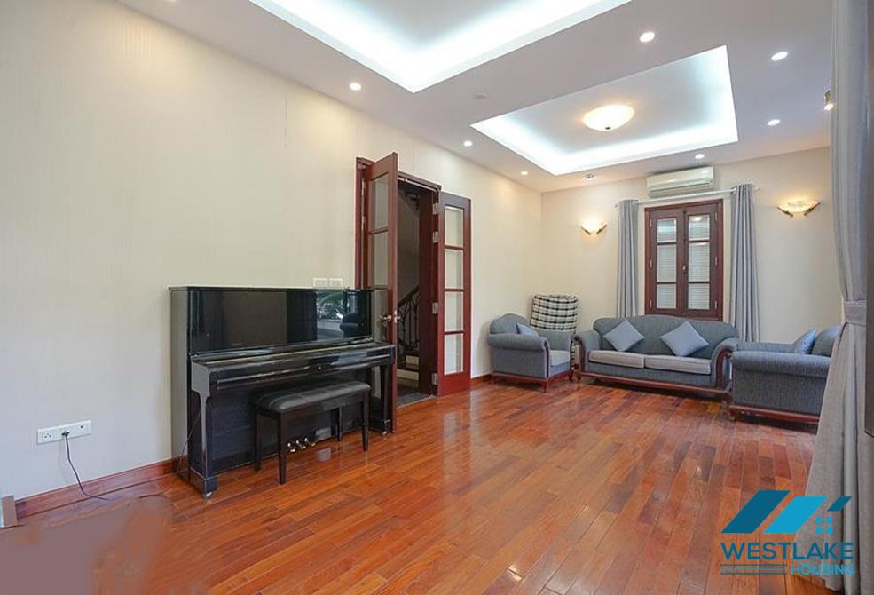 A cozy four-bedroom house with a lovely garden in Tay Ho district, HaNoi