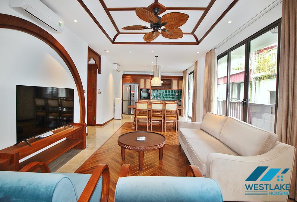 High-floor 3 bedroom apartment for rent in To Ngoc Van, Tay Ho