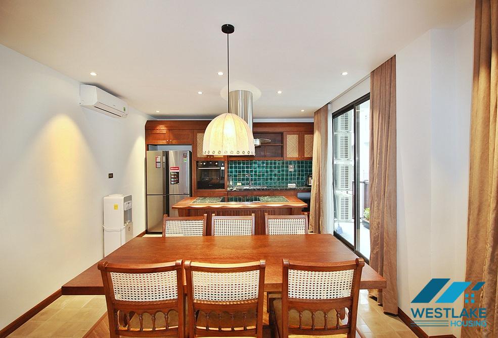 A brand new 3 bedrooom apartment for rent in To Ngoc Van, Tay Ho