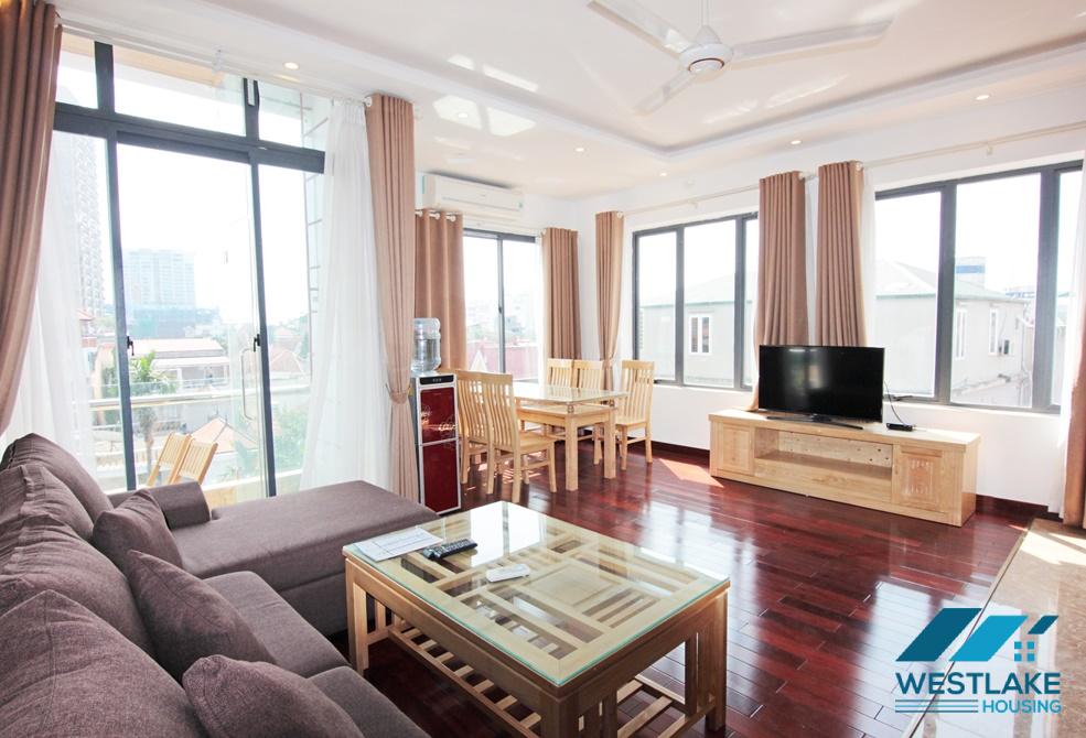 A bright and spacious 1 bedroom apartment for lease in To ngoc van