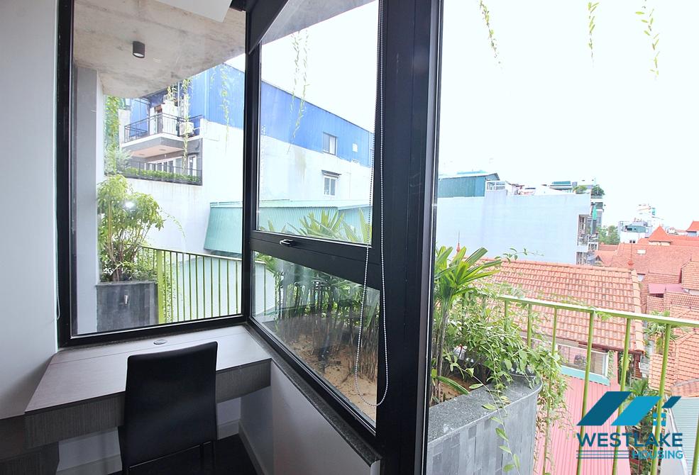 Brand new one bedroom apartment for rent in Xuan Dieu st, Tay Hotay