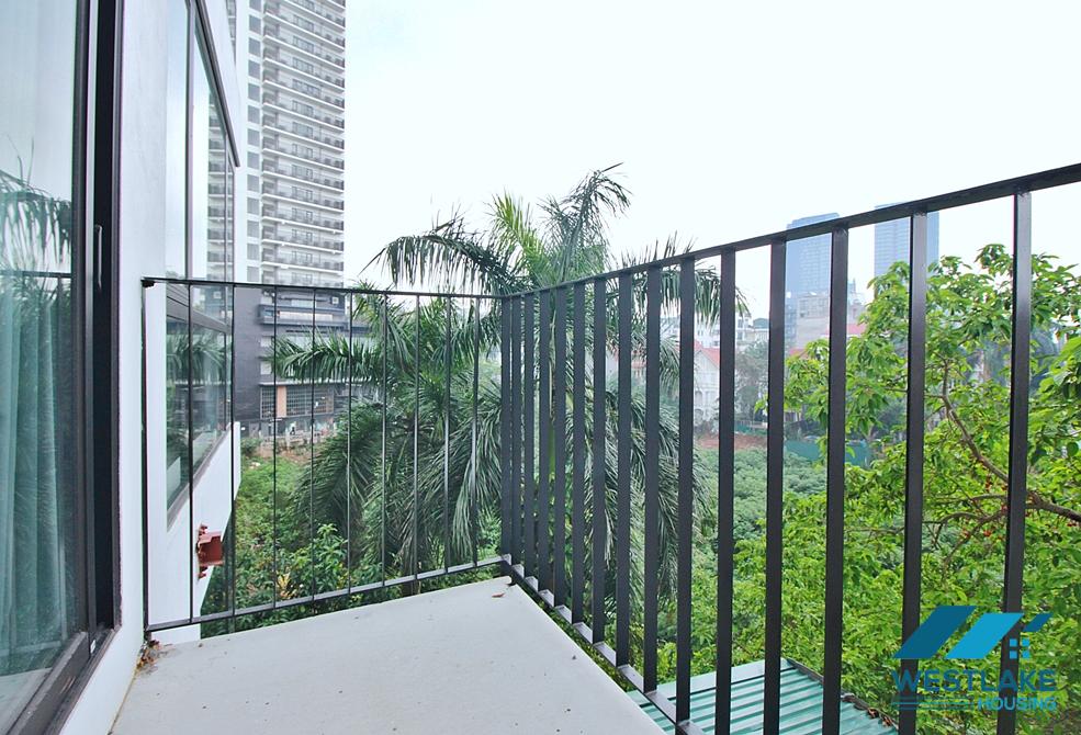 Brand new and bright 3 bedrooms apartment for rent in Xuan Dieu st, Tay Ho