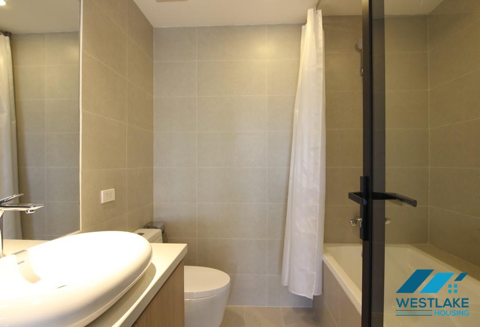 An elegant and newly-finished 1 bedroom apartment for rent on To Ngoc Van street