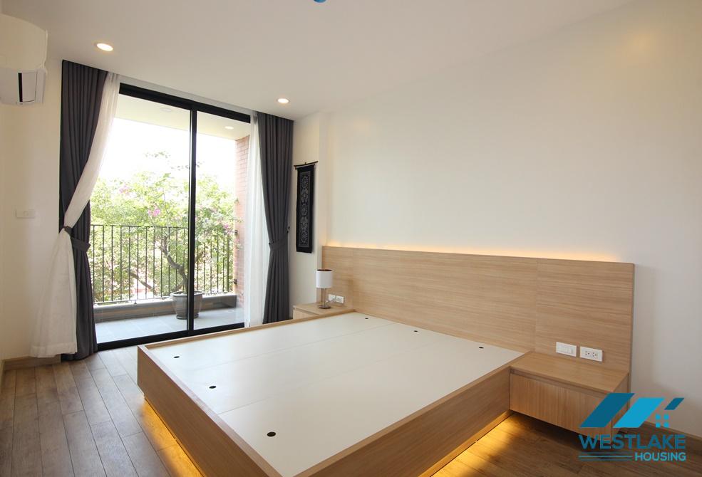 An elegant and newly-finished 1 bedroom apartment for rent on To Ngoc Van street