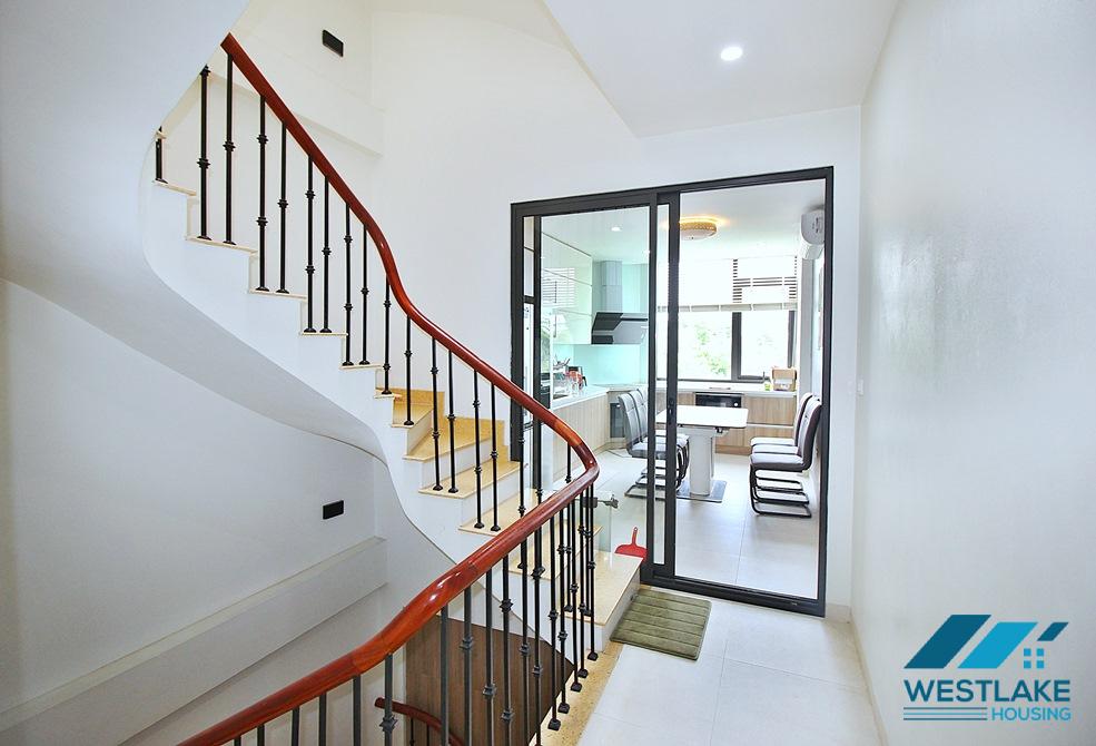 Morden 4 bedrooms house with elevator for rent in Tay Ho, Ha Noi