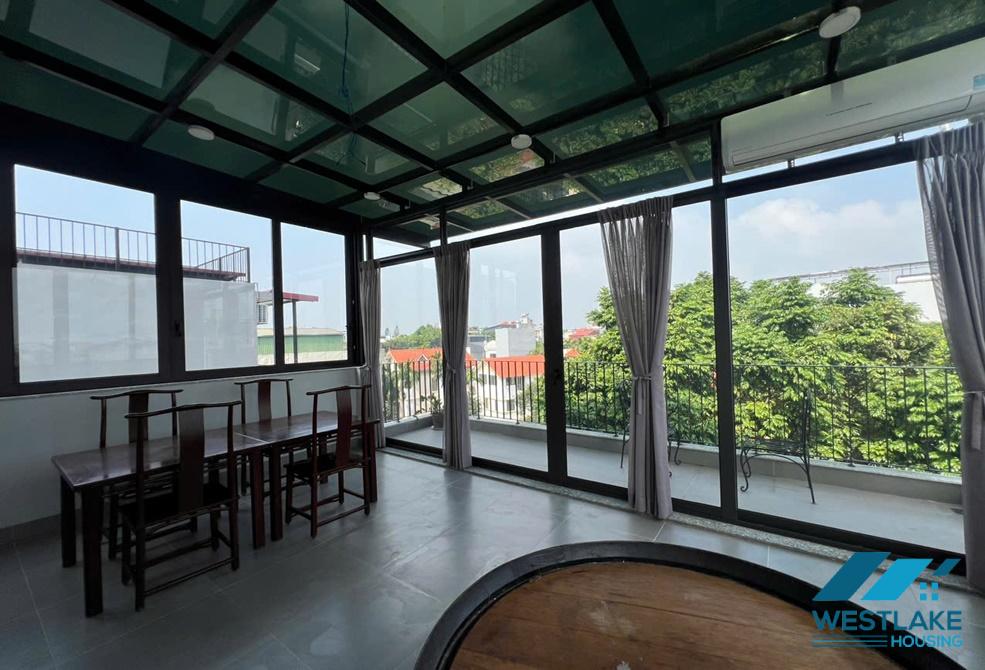 Duplex 3 beds apartment for rent in Ngoc Thuy st, Long Bien