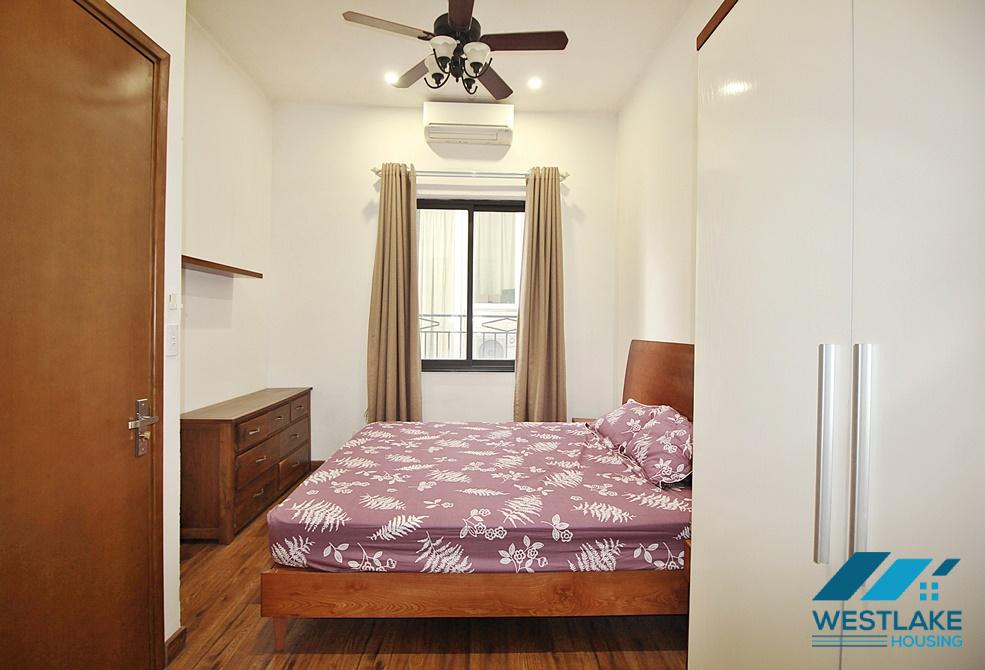 Big balcony 2 bedrooms apartments for rent on Dang Thai Mai, Tay Ho, Hanoi