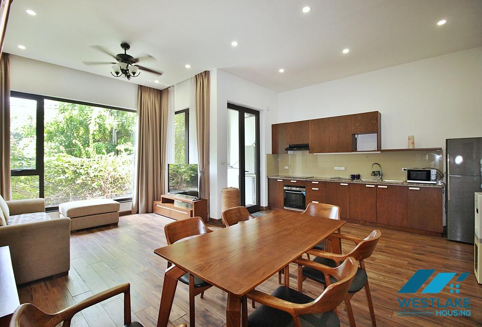 Big balcony 2 bedrooms apartments for rent on Dang Thai Mai, Tay Ho, Hanoi