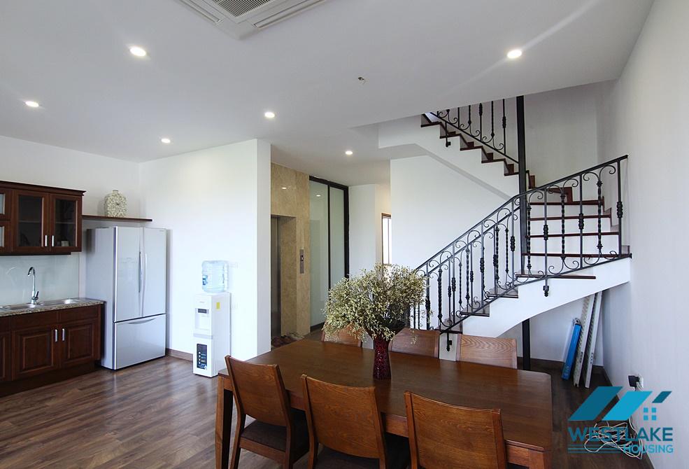 Superior lakeview duplex apartment rental in Tay Ho