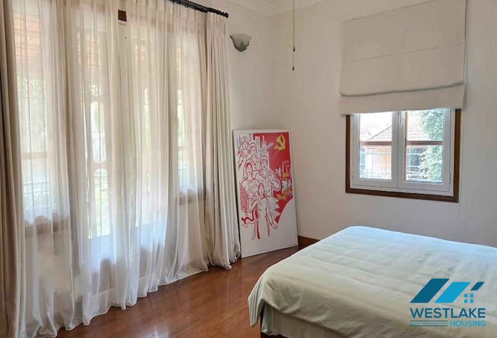 Spacious garden 6 bedrooms villa with outdoor pool in To Ngoc Van st, Tay Ho