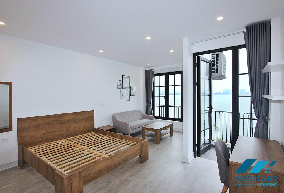 Brand new 1 bedroom apartment with lake view in Tay ho, Ha noi