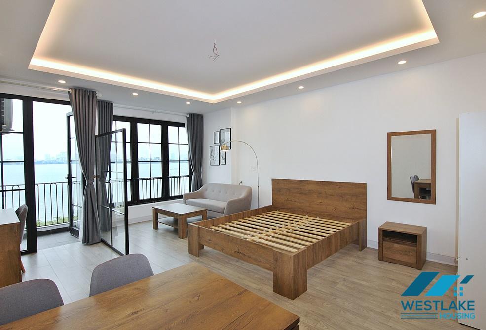 A newly 1 bedroom apartment with lake view in Yen phu village