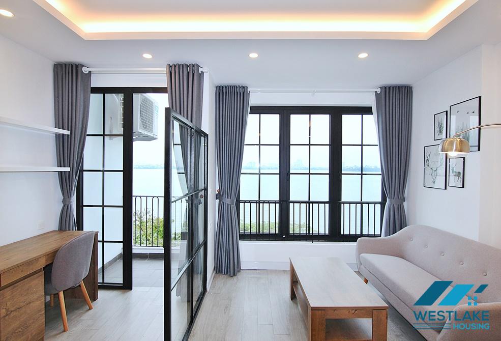 A newly 1 bedroom apartment with lake view in Yen phu village