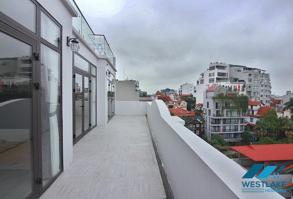 A nice 1 bedroom apartment with big balcony in To ngoc van