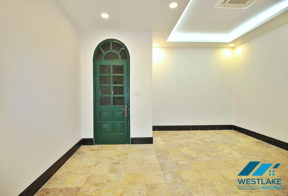 Spacious house with large courtyard for rent in Tay Ho area, Hanoi