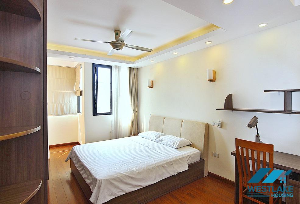 Affordable price, spacious 02-bedroom apartment in center of Tay Ho area, Hanoi for lease