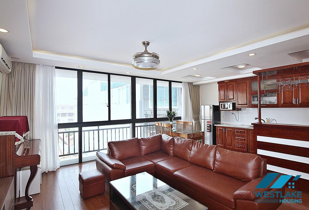 Affordable price, spacious 02-bedroom apartment in center of Tay Ho area, Hanoi for lease