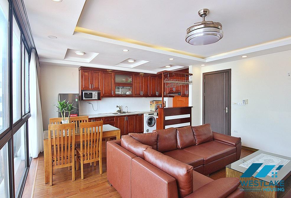 Affordable price, spacious 02-bedroom apartment in center of Tay Ho area, Hanoi for lease