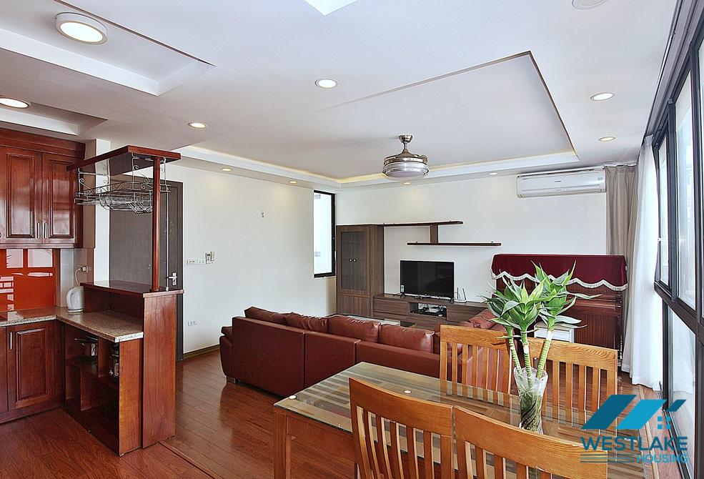 Affordable price, spacious 02-bedroom apartment in center of Tay Ho area, Hanoi for lease