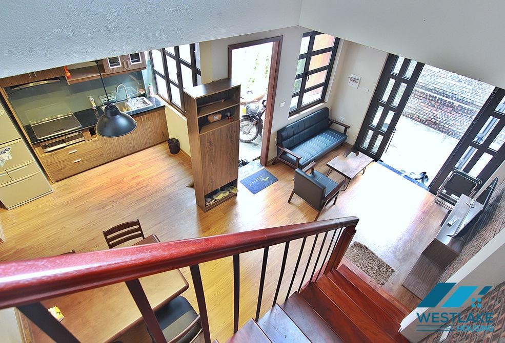 Special house with 2 bedrooms for rent in Au Co st, Tay Ho District