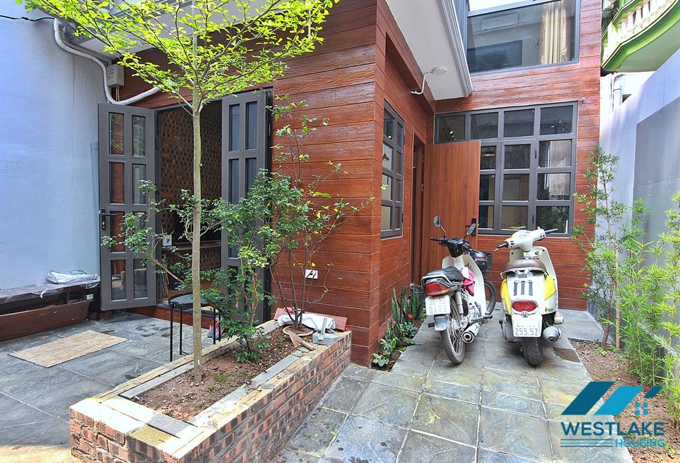 Special house with 2 bedrooms for rent in Au Co st, Tay Ho District