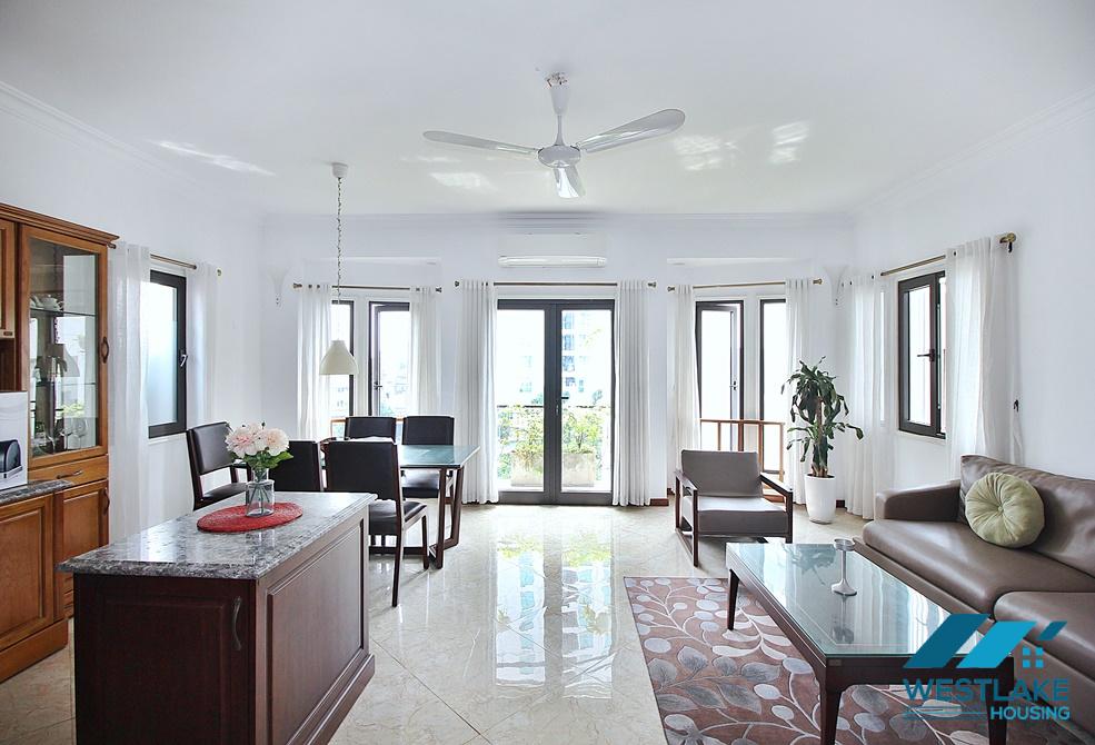 Nice 3 bedroom apartment for rent in Dang thai mai, Tay Ho