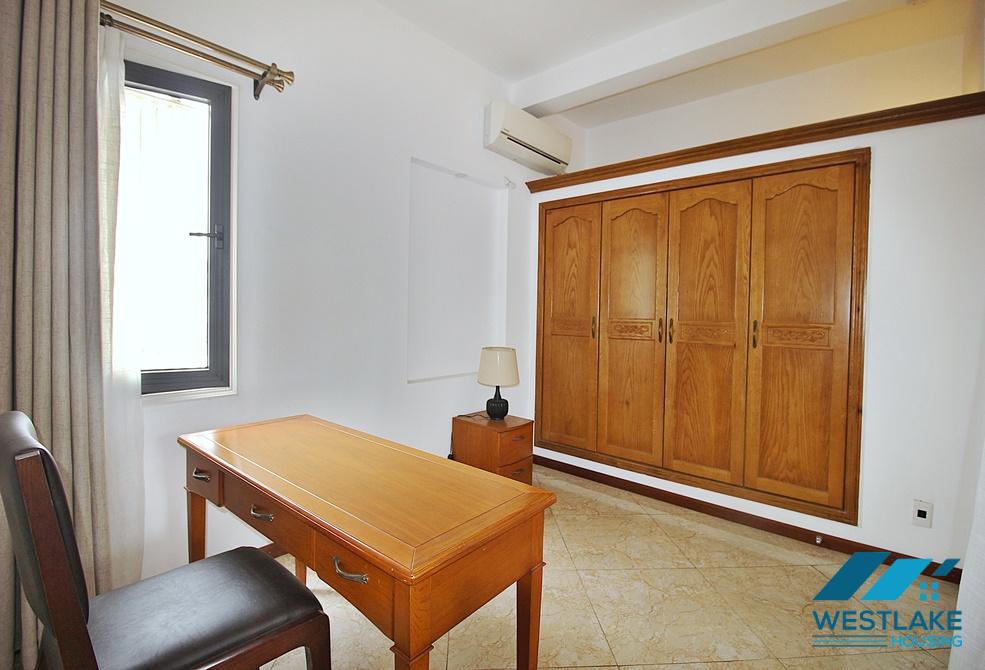 Nice 3 bedroom apartment for rent in Dang thai mai, Tay Ho