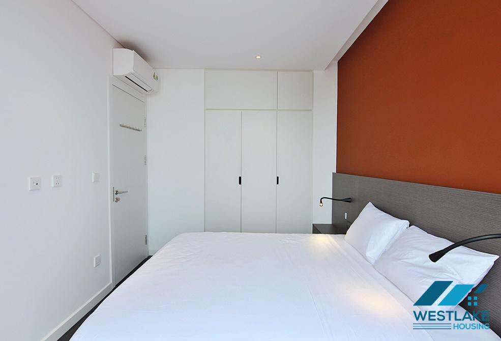 High floor 01 bedroom apartment with modern style in Tay Ho,Hanoi for rent