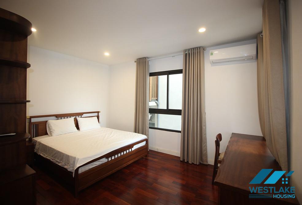 Spacious fully serviced apartment for lease in Tay Ho, 03 bedrooms