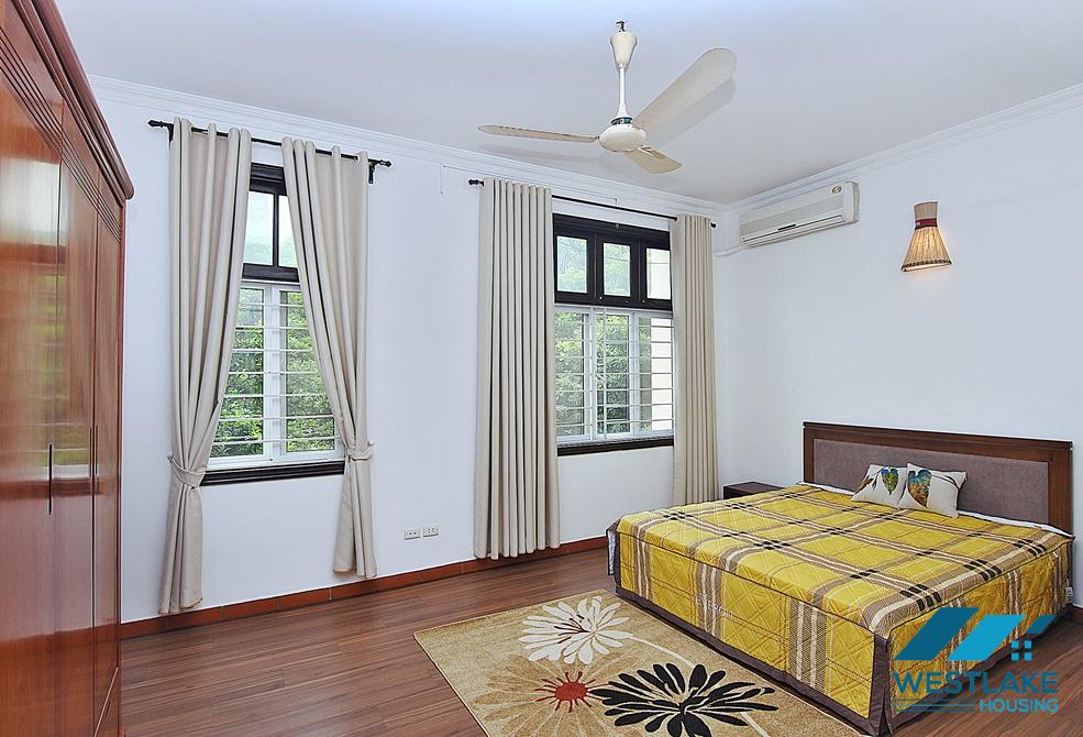 Beautiful house with 5 bedrooms for rent in the center of Westlake Tay Ho