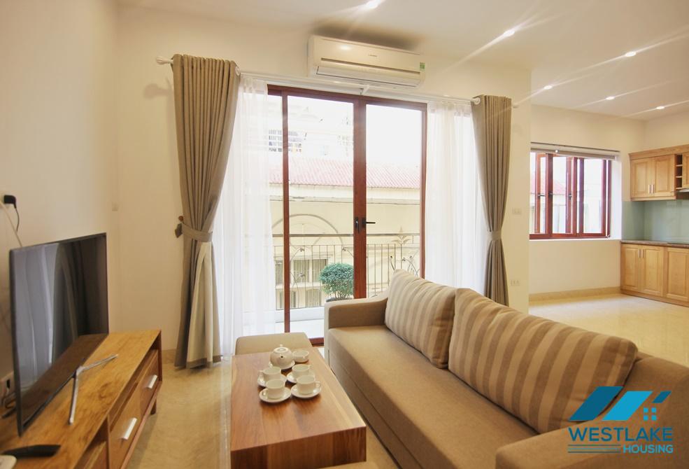  Amazing one bedroom apartment with beautiful balcony for rent in To Ngoc Van street