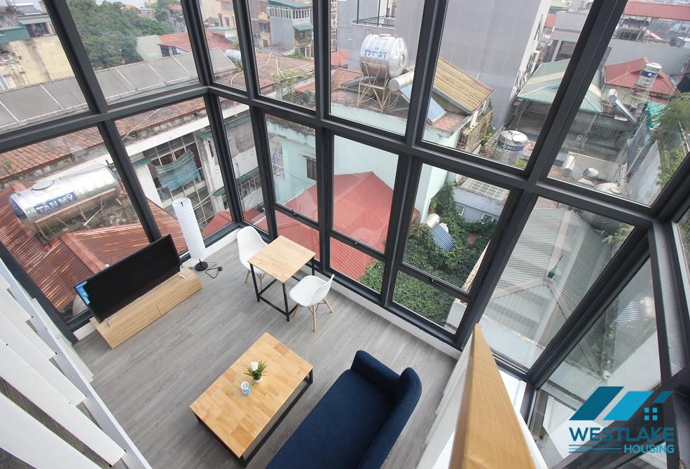 Căn hộ duplex view Hồ Tây cho thuê tại đường Hoàng Hoa Thám