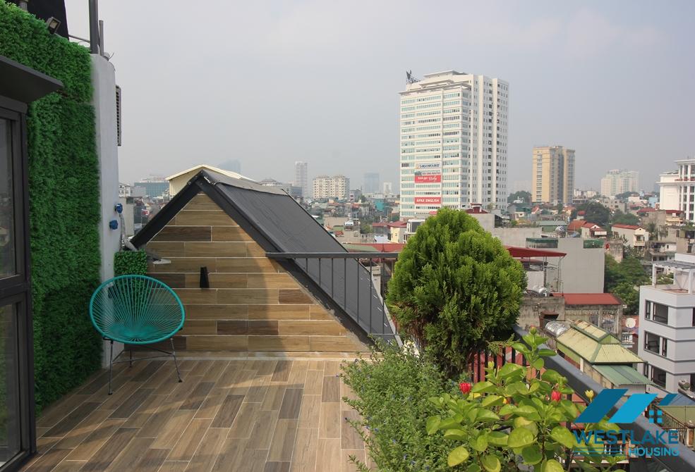 Căn hộ duplex view Hồ Tây cho thuê tại đường Hoàng Hoa Thám 