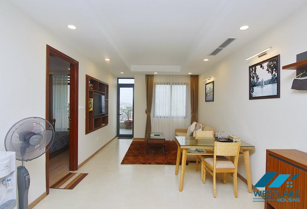 Bright one bedroom for rent in  Hai Ba Trung st , Hoan Kiem.