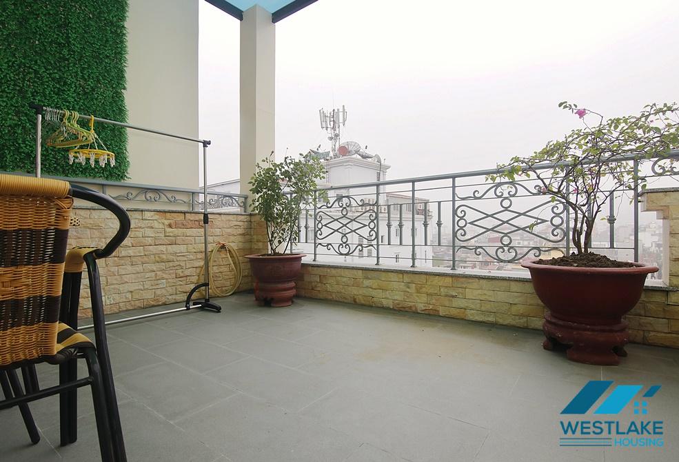 Bright one bedroom for rent in  Hai Ba Trung st , Hoan Kiem.