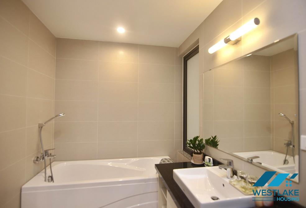 Bright one bedroom for rent in  Hai Ba Trung st , Hoan Kiem.