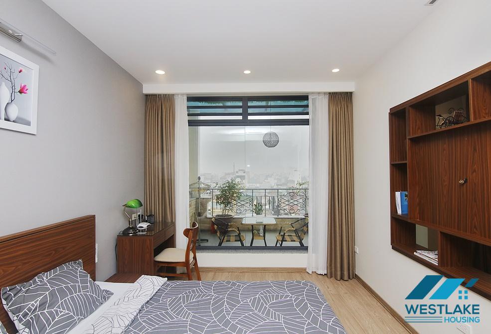 Bright one bedroom for rent in  Hai Ba Trung st , Hoan Kiem.