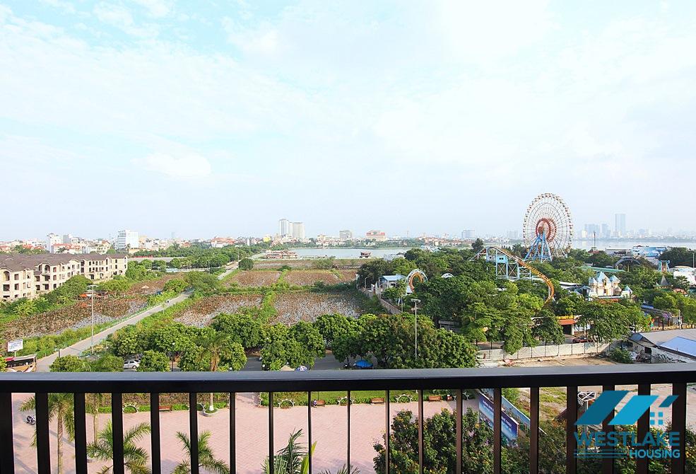 Cho Thuê Căn Hộ 3 Phòng Ngủ Đẹp, Hiên Đại View Hồ Tây Tại Trình Công Sơn, Tây hồ Hà Nội