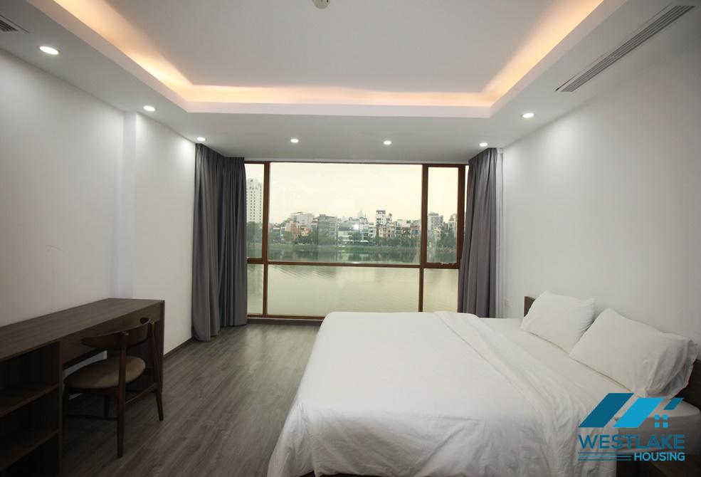 Gorgeous 2 bedrooms apartment for rent with lake view in Tay Ho, Hanoi