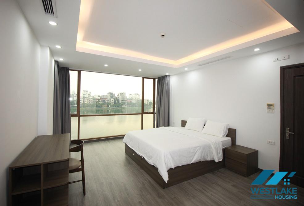 Gorgeous 2 bedrooms apartment for rent with lake view in Tay Ho, Hanoi