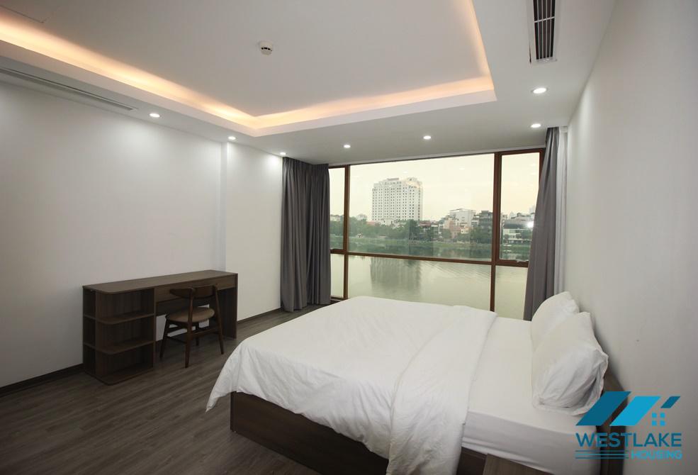 Gorgeous 2 bedrooms apartment for rent with lake view in Tay Ho, Hanoi