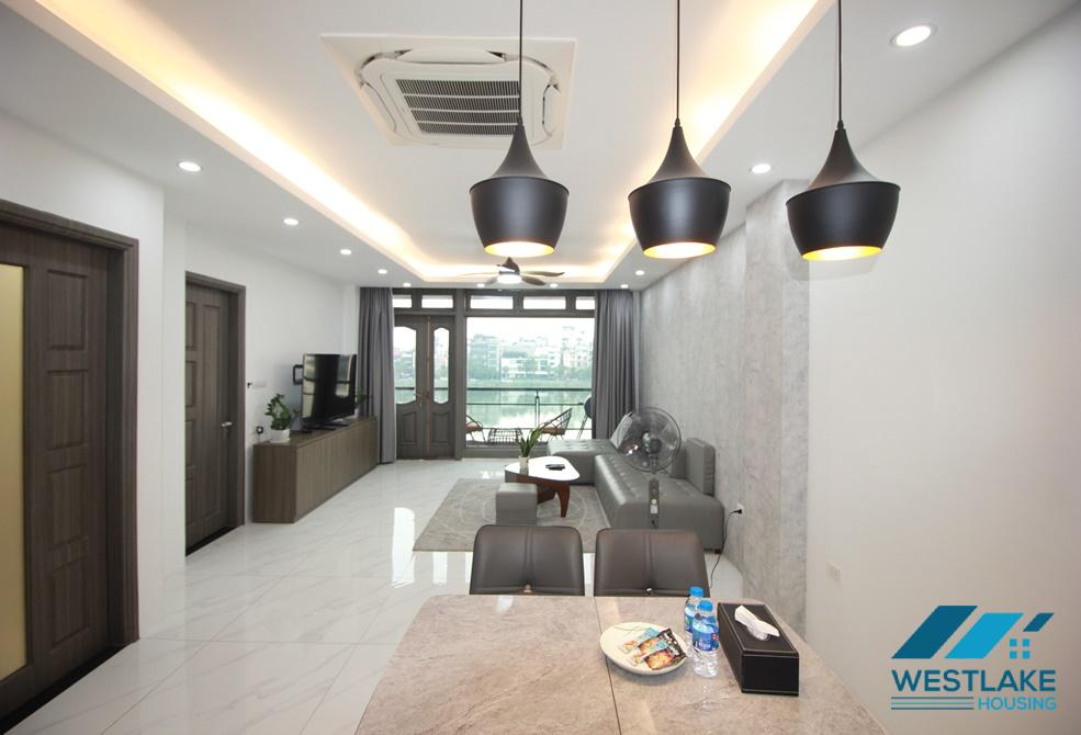 Gorgeous 2 bedrooms apartment for rent with lake view in Tay Ho, Hanoi