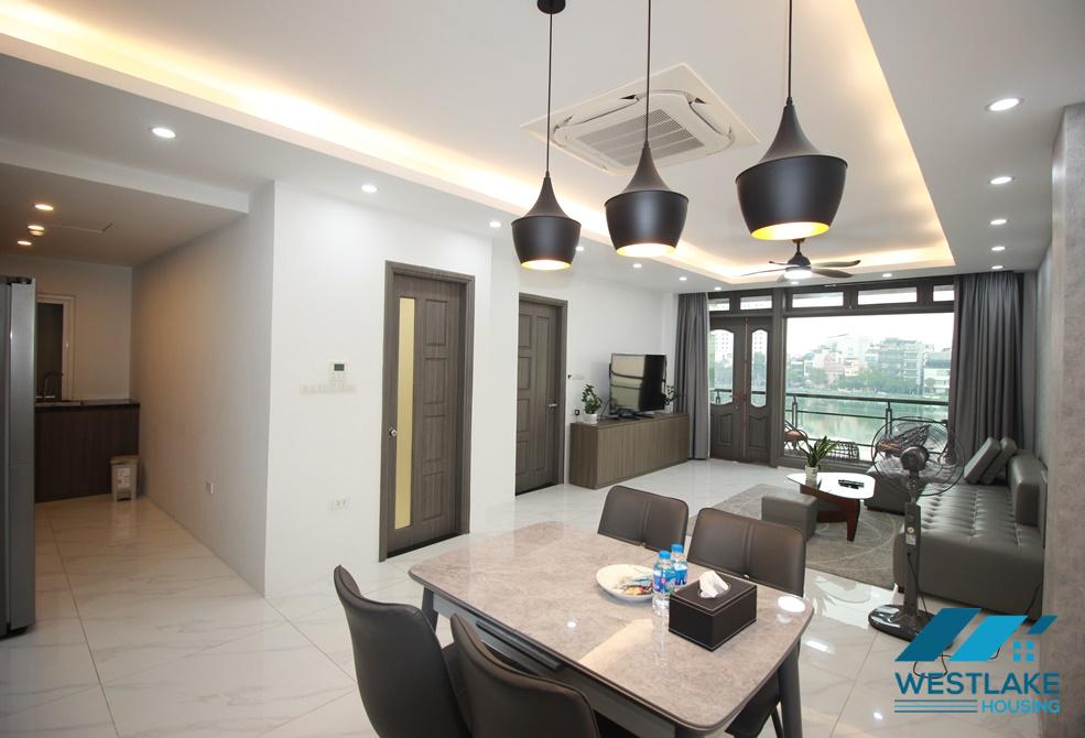 Gorgeous 2 bedrooms apartment for rent with lake view in Tay Ho, Hanoi